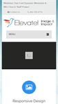 Mobile Screenshot of elevatefaithwebs.com